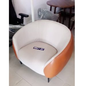 5 SEATERS CHAIR - QUALITY DESIGNED ORANGE & WHITE COLOR (FICO)