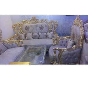 7 SEATER CHAIRS QUALITY DESIGNED ROYAL FABRIC SETTEE (MOBIN)