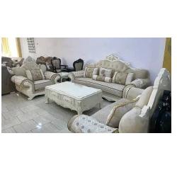 7 SEATERS SOFA CHAIRS - QUALITY DESIGNED ROYAL GRAY (LEWO)