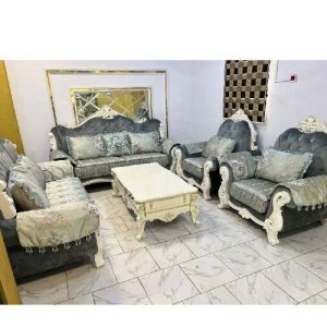 7 SEATERS SOFA - QUALITY DESIGNED WITHOUT CENTER TABLE (AUSFUR)