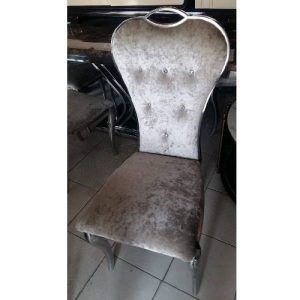 DINING CHAIRS WITH TABLE - QUALITY DESIGNED 6 GREY (MOBIN)