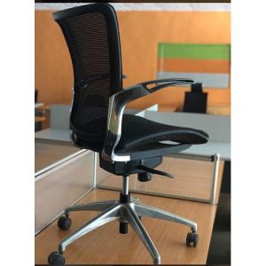 EXECUTIVE LEATHER OFFICE CHAIR BLACK