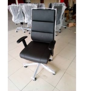 EXECUTIVE OFFICE CHAIR - QUALITY BLACK (MOBIN)