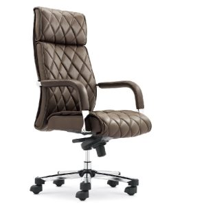 EXECUTIVE OFFICE CHAIR - QUALITY BROWN (MOBIN)