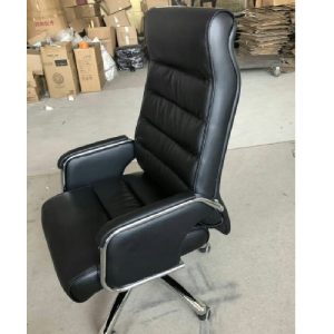 EXECUTIVE OFFICE CHAIR - QUALITY DESIGNED BLACK (NOFU)