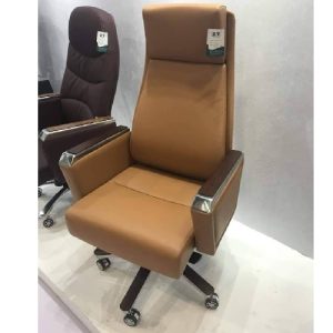 EXECUTIVE OFFICE CHAIR - QUALITY DESIGNED BROWN (NOFU)