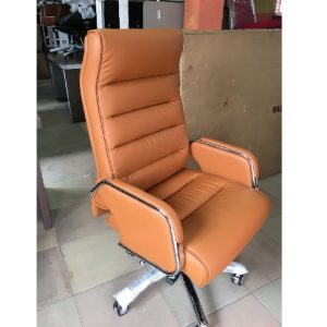 EXECUTIVE OFFICE CHAIR - QUALITY DESIGNED ORANGE (NOFU)