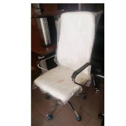 EXECUTIVE OFFICE CHAIR - QUALITY DESIGNED WHITE (ROMIN)