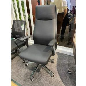 EXECUTIVE OFFICE CHAIR - QUALITY GREY (MOBIN)