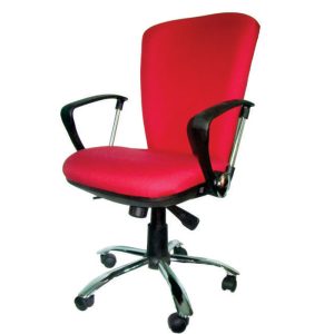 NRM809 Fabric Chair (Red)