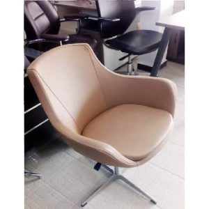 OFFICE CHAIR - QUALITY DESIGNED LIGHT BROWN (ARIN)