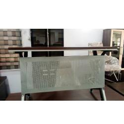 OFFICE TABLE - QUALITY DESIGNED 1.2 METERS BROWN & GRAY (ARIN)