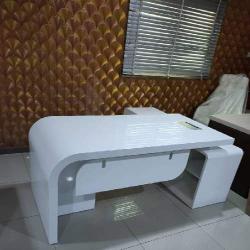 OFFICE TABLE - QUALITY DESIGNED WHITE (AUFUR)