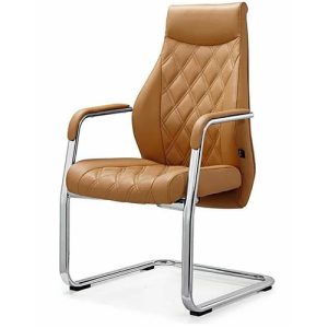 OFFICE VISITOR'S CHAIR LEATHER DEL 225