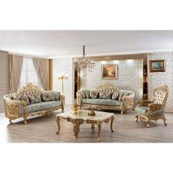 QUALITY COMPLETE 7 SET SOFAS WITH DINING TABLE/CHAIRS (FIKLA)