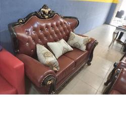 SOFA CHAIRS - QUALITY DESIGNED 7 SEATERS COFFEE BROWN COLOR (DEEM)