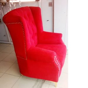 SOFA CHAIRS - QUALITY DESIGNED 7 SEATERS RED COLOR (DEEM)