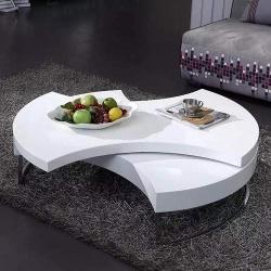 CENTER TABLE - QUALITY DESIGNED WHITE AVAILABLE (ZIDFU)