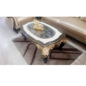 CENTER TABLE WITH 2 SIDE STOOLS - QUALITY DESIGNED (AUSFUR)