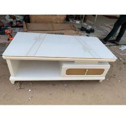 CENTER TABLE WITH DRAWER - QUALITY DESIGNED WHITE (SATEC)