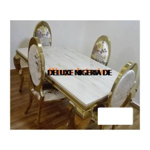 Dinning Set - Classic Marble With 6 Chairs (1)