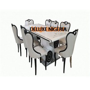 Dinning Set - Exquisite Marble With 8 Chairs (I)