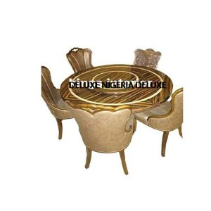 Dinning Set - Italian Round Marble