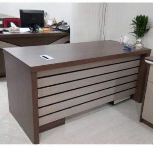 EXECUTIVE OFFICE TABLE- QUALITY DESIGNED BROWN (NOFU)