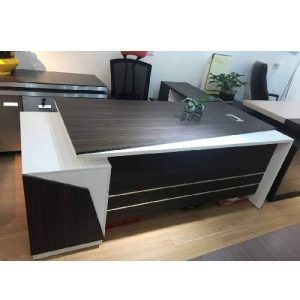 EXECUTIVE OFFICE TABLE - QUALITY DESIGNED BROWN & WHITE (NOFU)