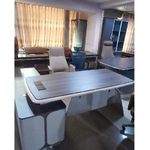 OFFICE TABLE - QUALITY DESIGNED GRAY (AUFUR)