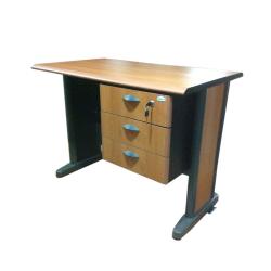 Officer's Desk with fixed drawers