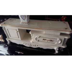 TV STAND - QUALITY DESIGNED CREAM (MOBIN)