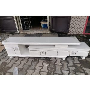 TV STAND - QUALITY DESIGNED WHITE (SATEC)