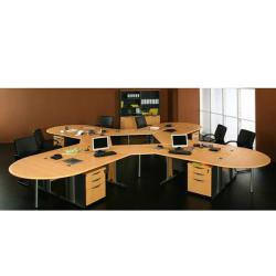 Workstation 8-Man with Pedestals MDR